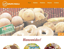 Tablet Screenshot of grupopaola.com